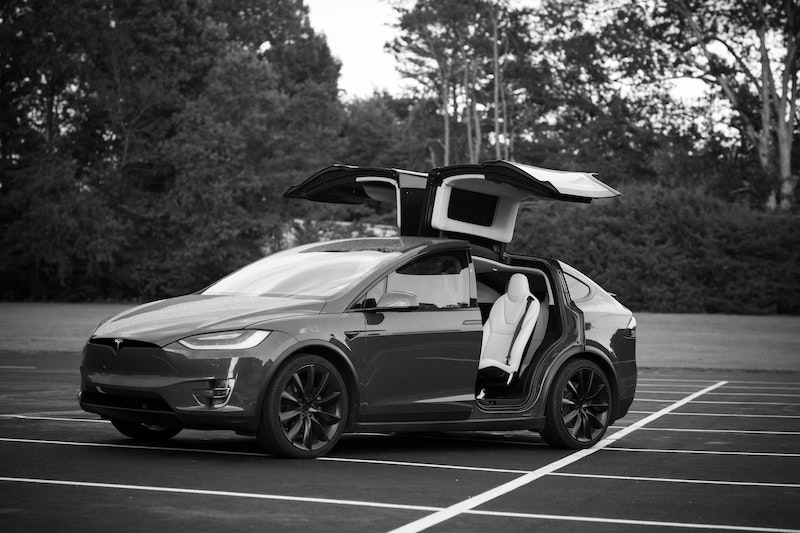 Tesla model X car hire